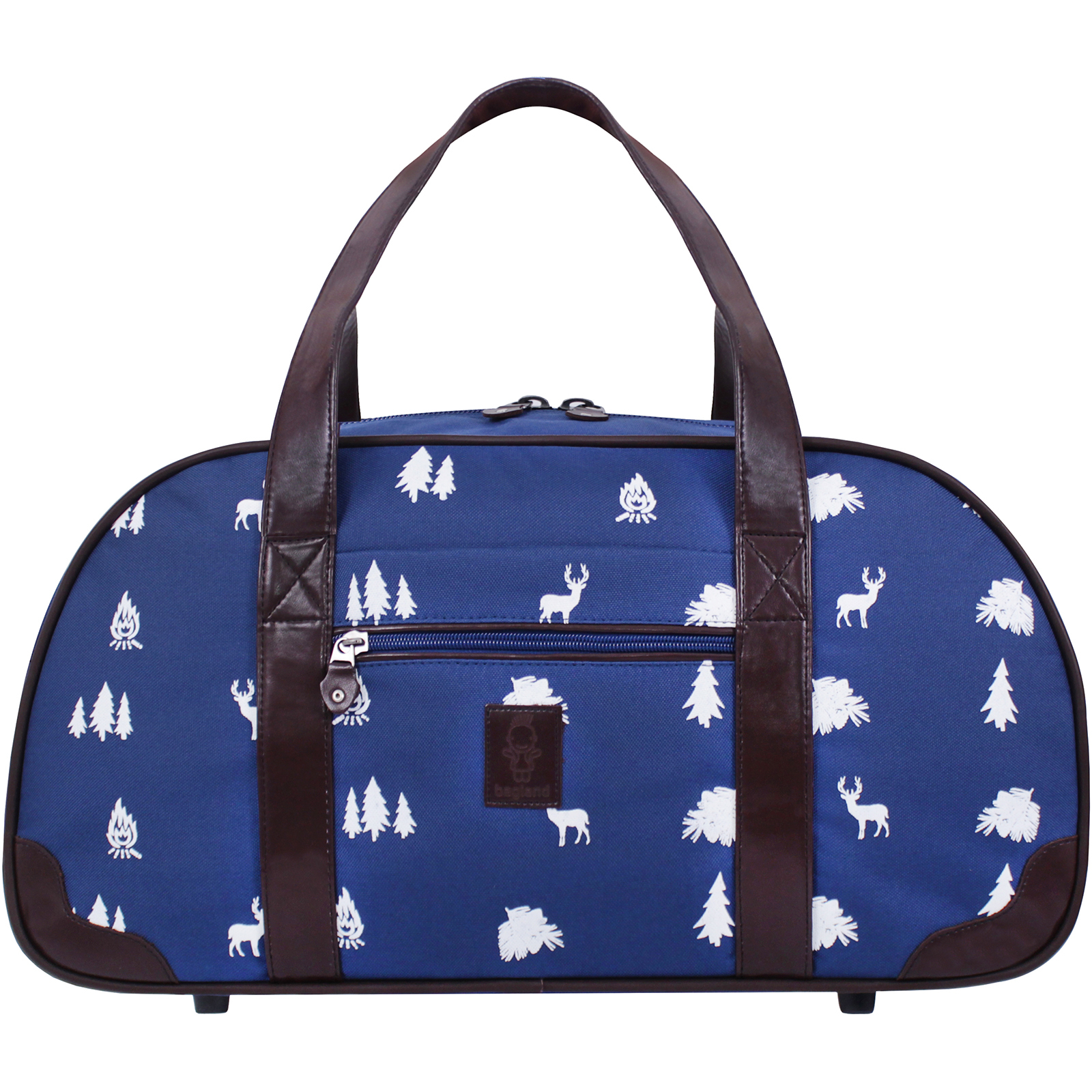 

Сумка дорожная Bagland Саквояж 30 л. Синий () Bglnd0030466