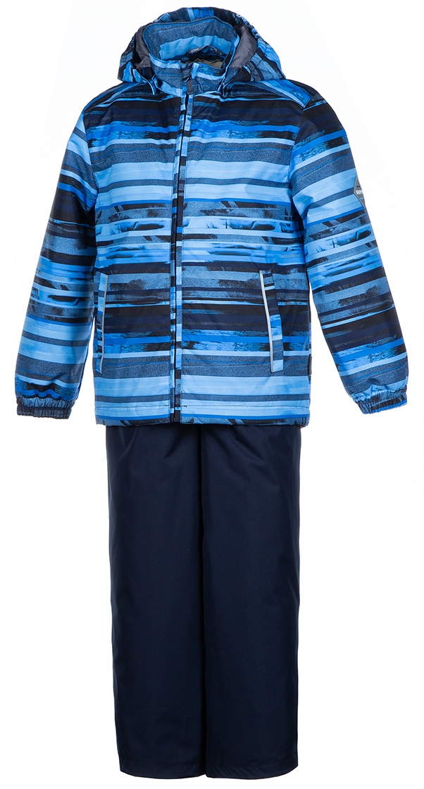 

Комплект для мальчиков Huppa ТМ Хуппа Yoko 1 синий с принтом/темно-синий 146 (41190114-93335-146)