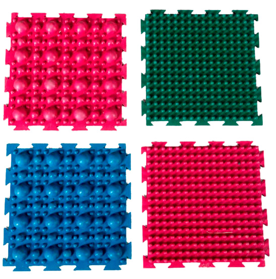 

Коврик массажный Igora Пазлы ТМ Игора 4 коврика 26 × 26 см (MS-1209-1)