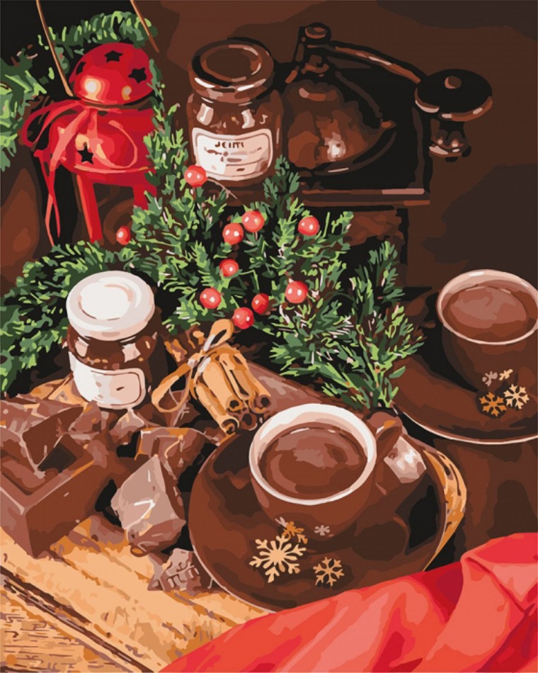 

Картина по номерам Домашний уют, 40х50 Идейка (KHO5571) (0079-2362)