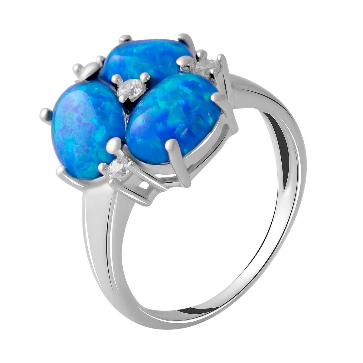 

Серебряное кольцо с опалом 1.733ct 18 размер