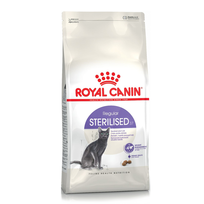 

Сухой корм Royal Canin Sterilised для стерилизованных котов от 1 до 7 лет, 2 кг