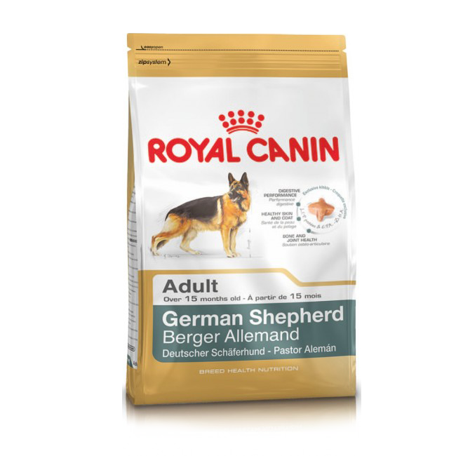 

Сухой корм Royal Canin German Shepherd Adult для взрослых собак старше 15 месяцев, 3 кг