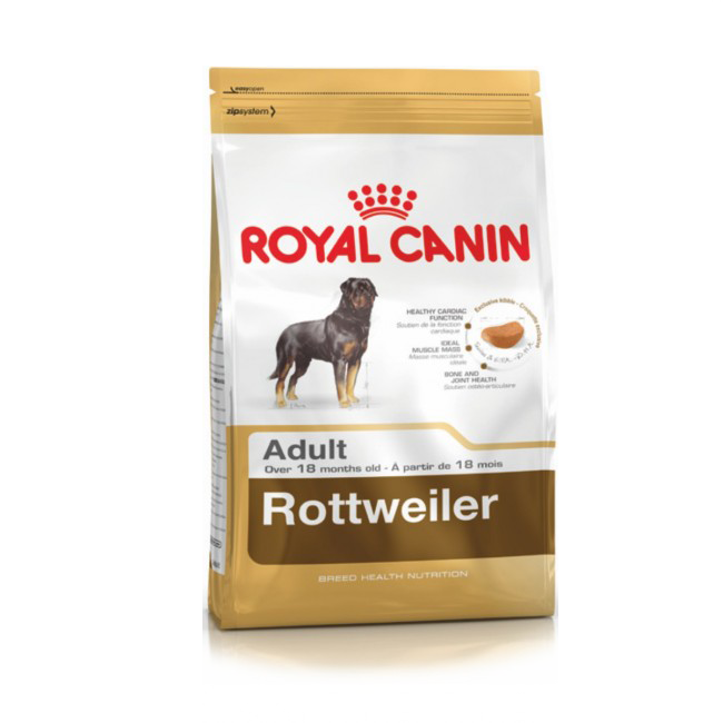 

Сухой корм Royal Canin Rottweiler Adult для взрослых собак старше 18 месяцев, 12 кг