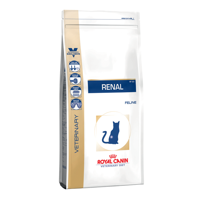 

Сухой корм Royal Canin Renal Feline для взрослых кошек с хронической почечной недостаточностью, 500 г