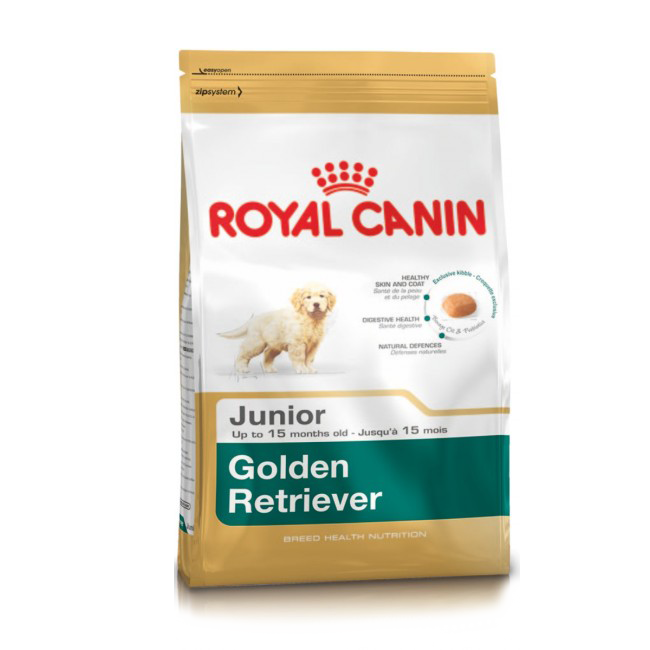 

Сухой корм Royal Canin Golden Retriever Junior для щенков до 15 месяцев, 12 кг