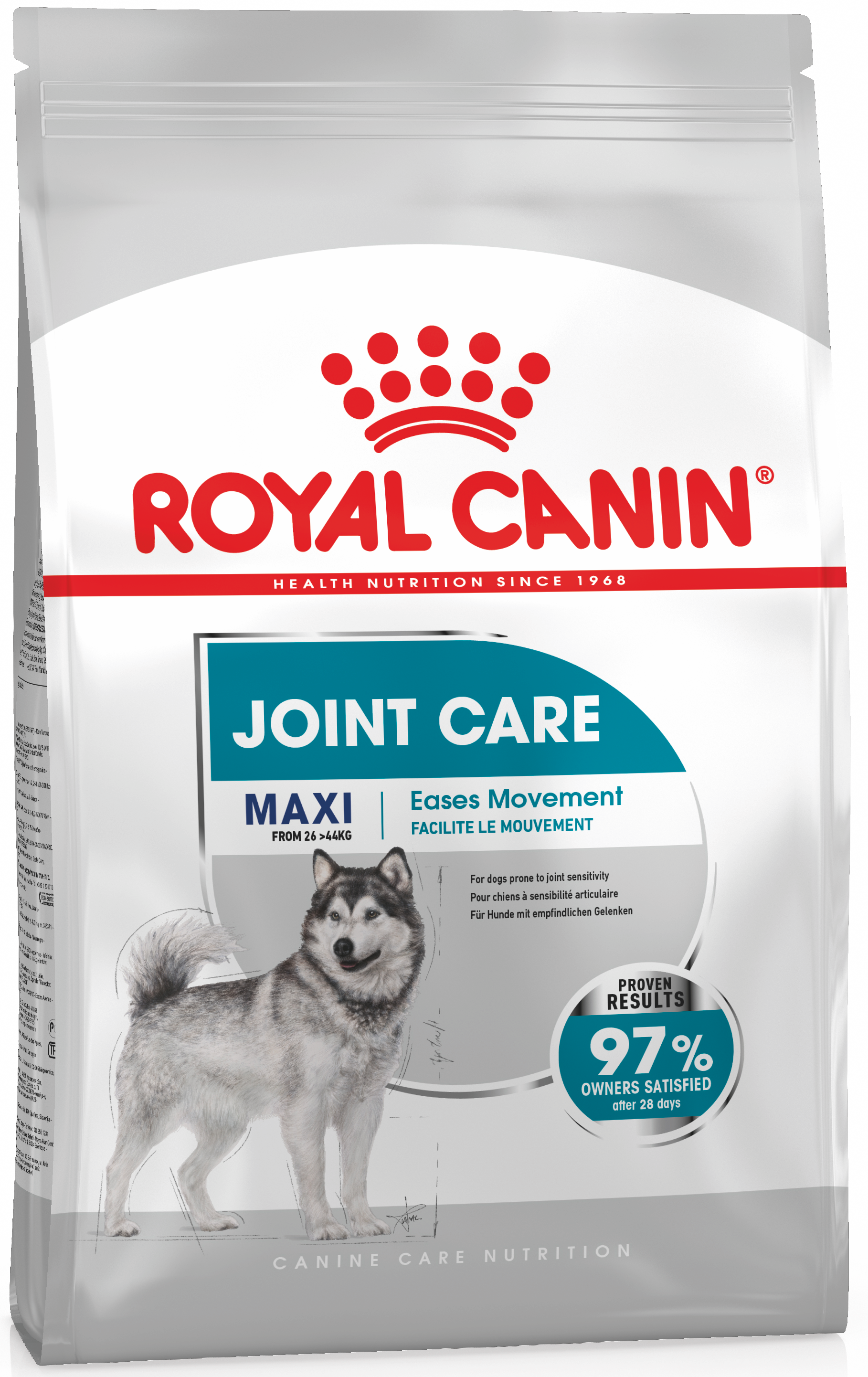 

Сухой корм Royal Canin Maxi Joint Care для взрослых собак крупных размеров с повышенной чувствительностью суставов, 10 кг