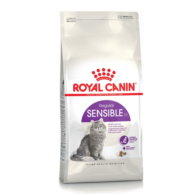 

Сухой корм Royal Canin Sensible для котов от 1 года с чувствительным пищеварением, 10 кг