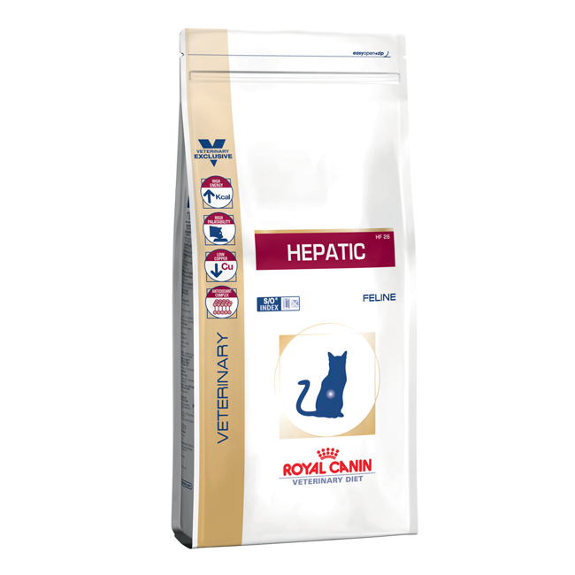 

Сухой корм Royal Canin Hepatic Feline для взрослых котов при болезнях печени, 2 кг