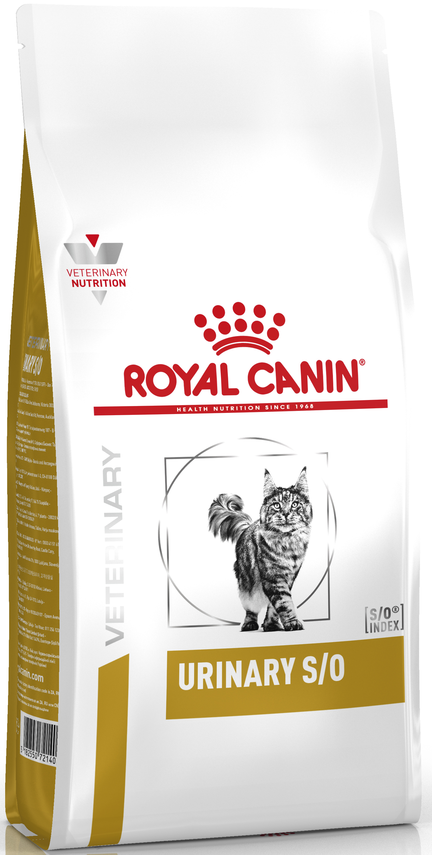 

Сухой корм Royal Canin Urinary S/O Feline для взрослых котов с мочекаменной болезнью, 1.5 кг