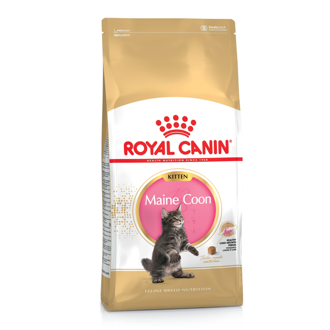 

Сухой корм Royal Canin Maine Coon Kitten для котят породы мейн-кун до 15 месяцев, 4 кг