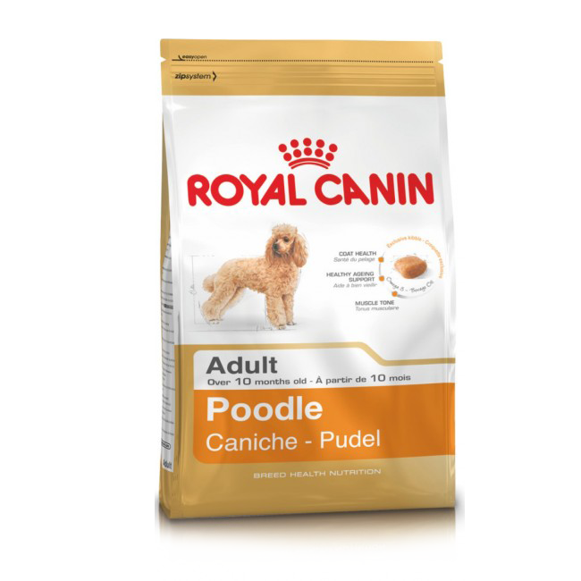 

Сухой корм Royal Canin Poodle Adult для взрослых собак старше 10 месяцев, 1.5 кг