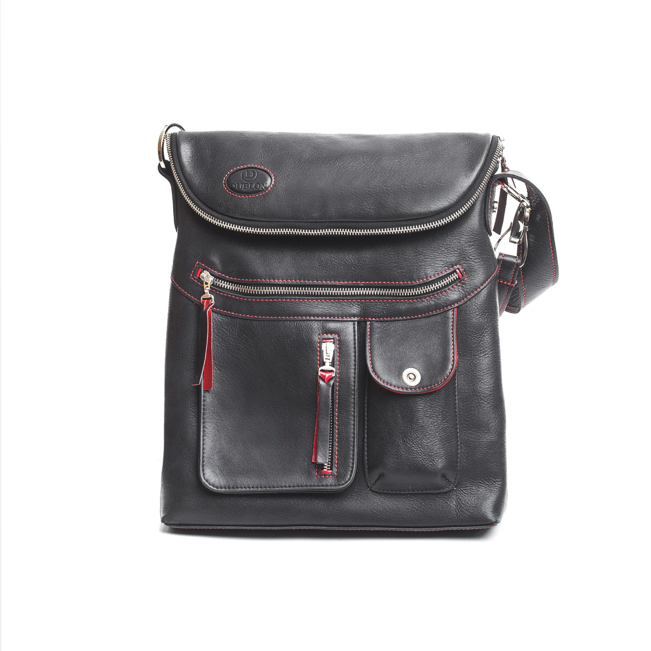 

Сумка Dublon Revolution Kiss Black-Red (914)