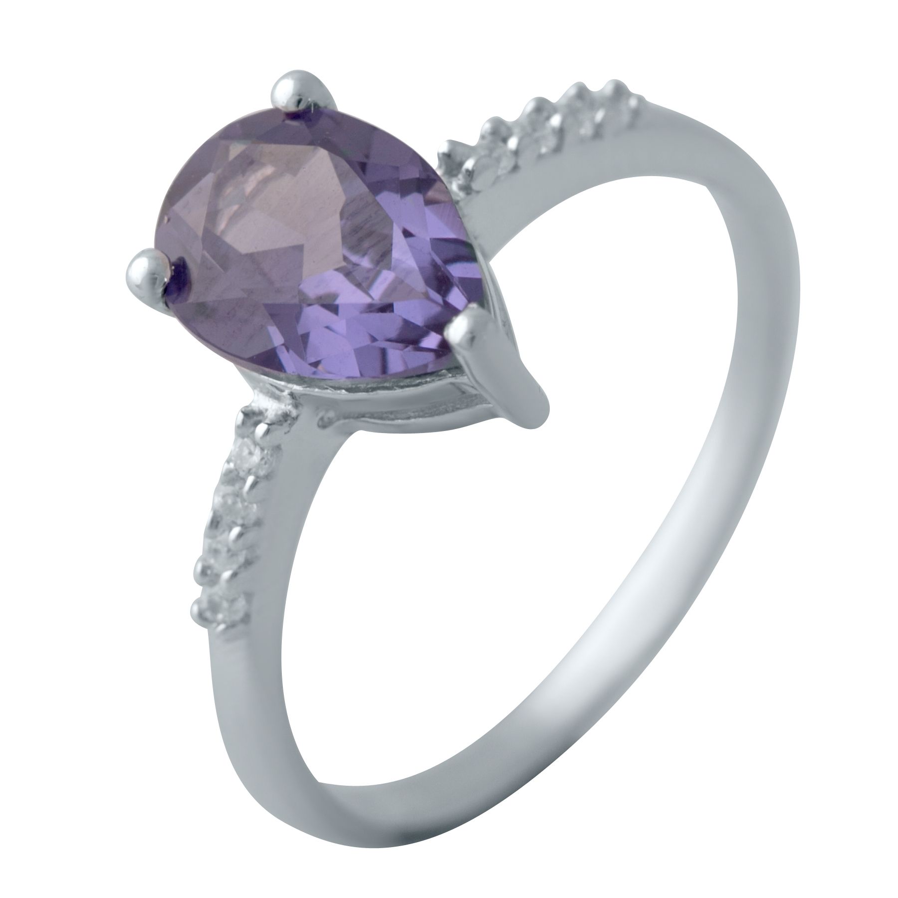 

Серебряное кольцо с олександритом 2.58ct 17.5 размер