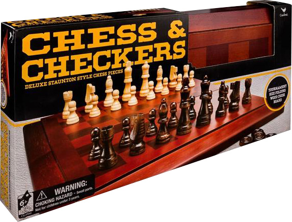 

Набор Spin Master из двух настольных игр Шахматы и шашки (SM98377/6033151) (778988635742)