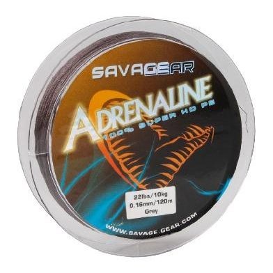 

Шнур рыболовный Prologic Savage Gear HD 0.35mm 60lbs/27kg 120m grey (42817)