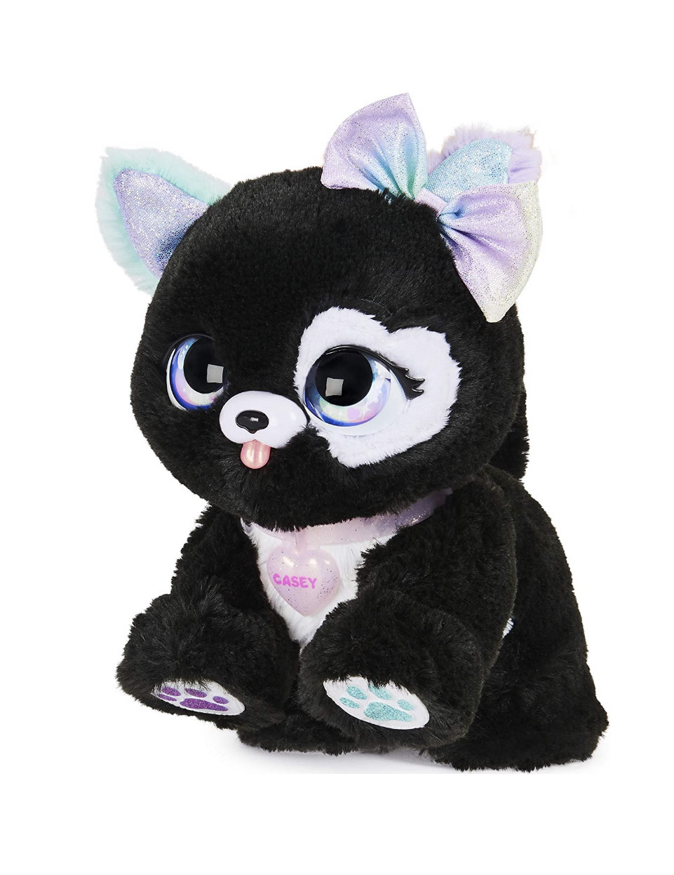 

Интерактивная игрушка Present Pets котенок коричневый черный Презент Петс