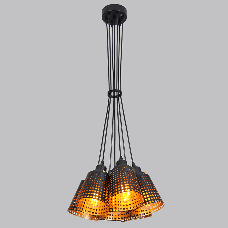 

Люстра подвесная Light House ES-15428/7 черная