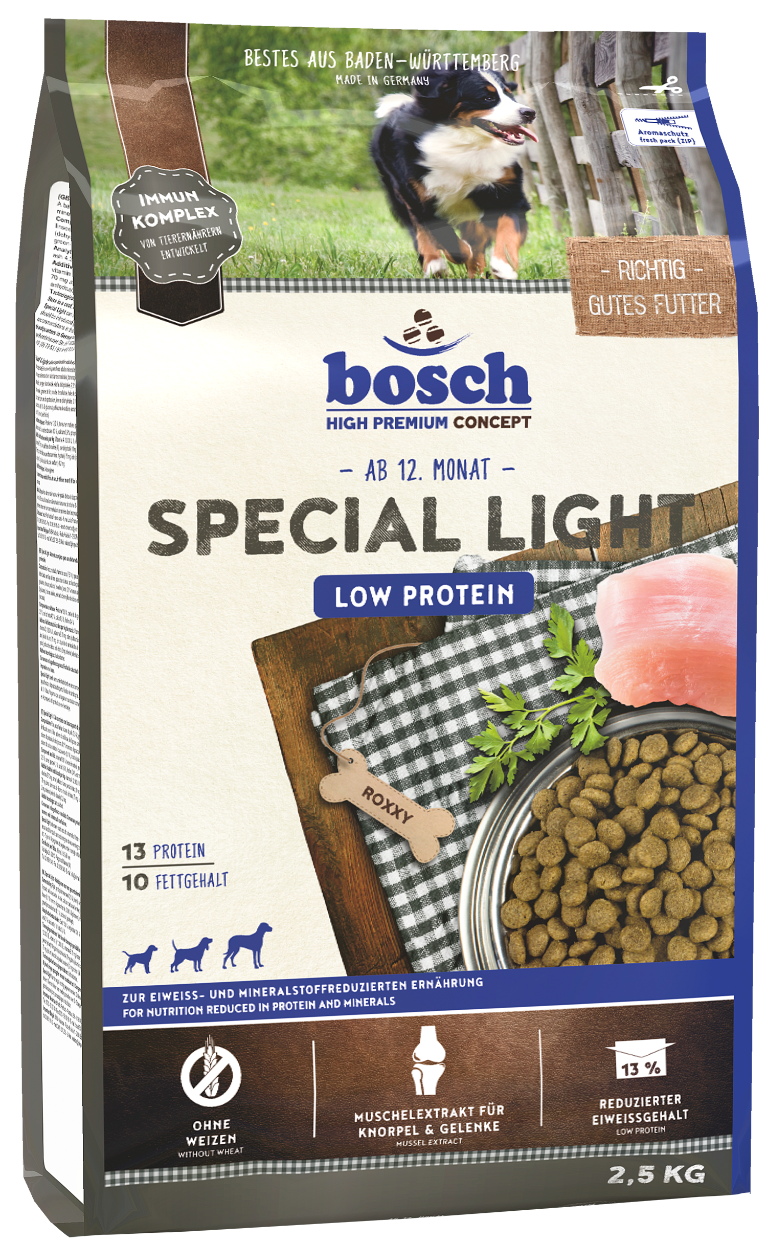 

Сухой корм для собак Bosch HPC Special Light 2,5 кг (5217025)