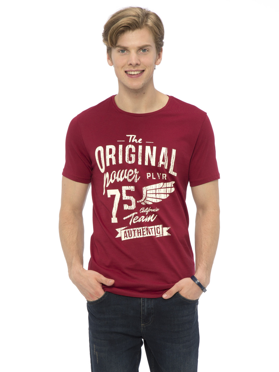 

Футболка Lc Waikiki The Original Power  Красная (LCW T-shirt -1470, Футболка Lc Waikiki The Original Power M Красная (LCW T-shirt -1470)