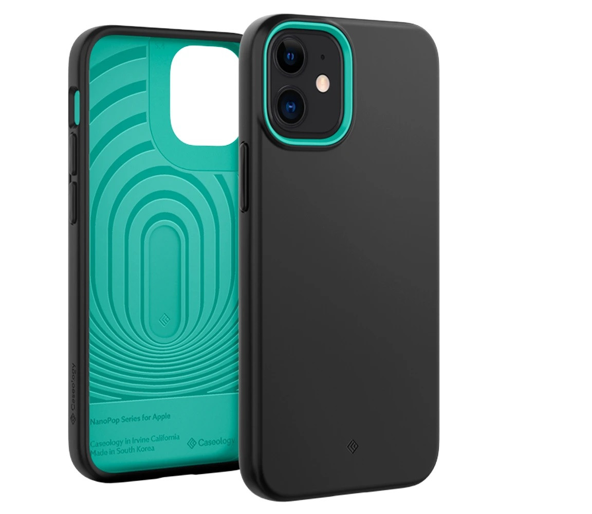 

Чехол Caseology Nano Pop для iPhone 12/ 12 Pro Prune Charcoal