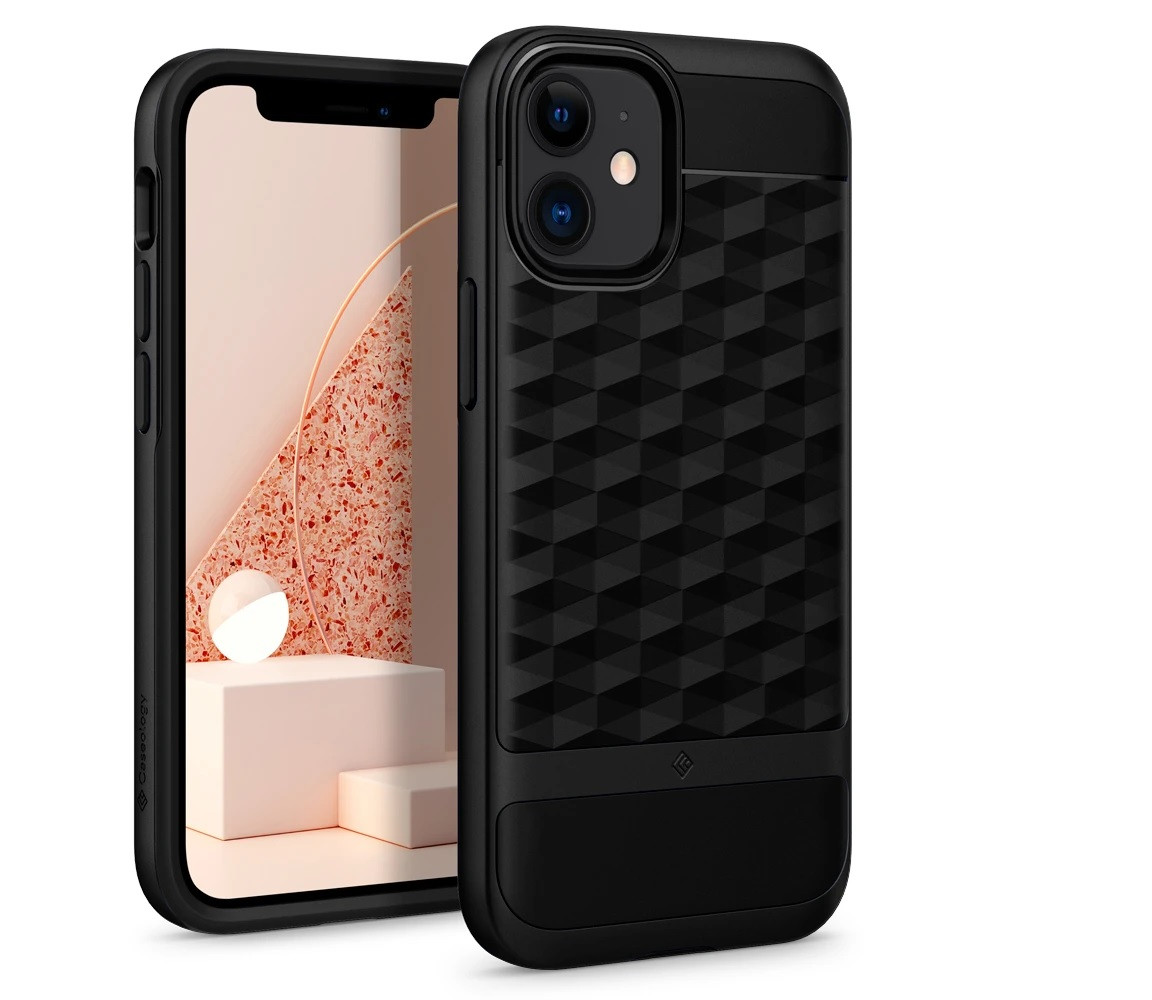 

Чехол Caseology Parallax для iPhone 12 Mini Matte Black