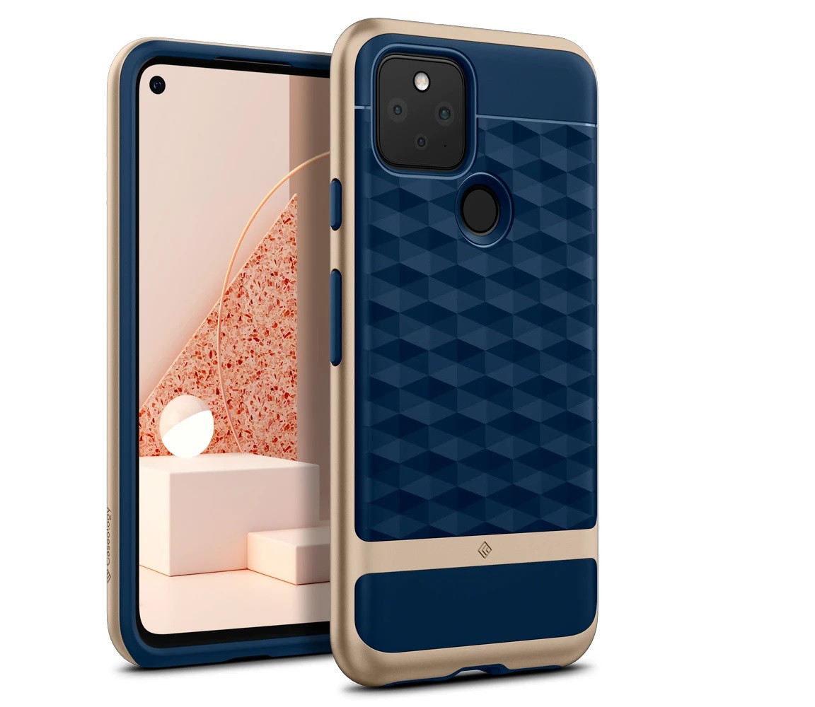 

Чехол Caseology Parallax для Google Pixel 5 Navy Blue