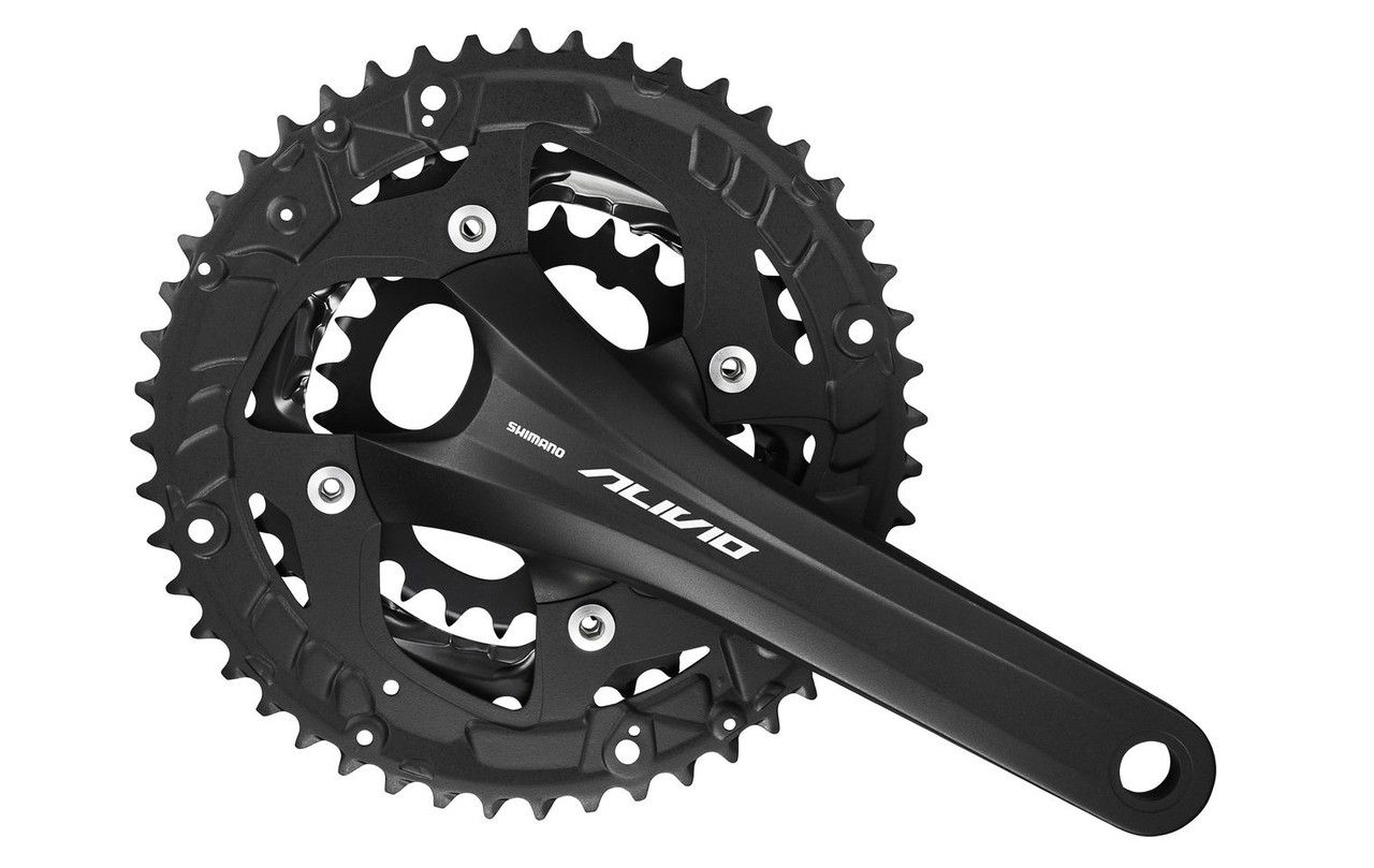 

Шатуны Shimano Alivio FC-M4060 (48x36x26Т), черные