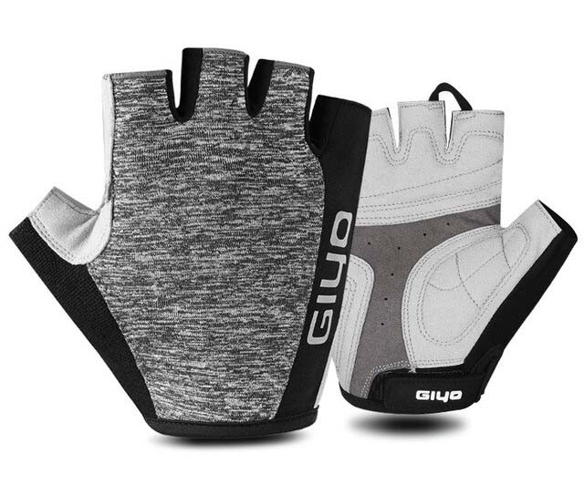 

Вело перчатки Giyo S-08, черно-серые, L
