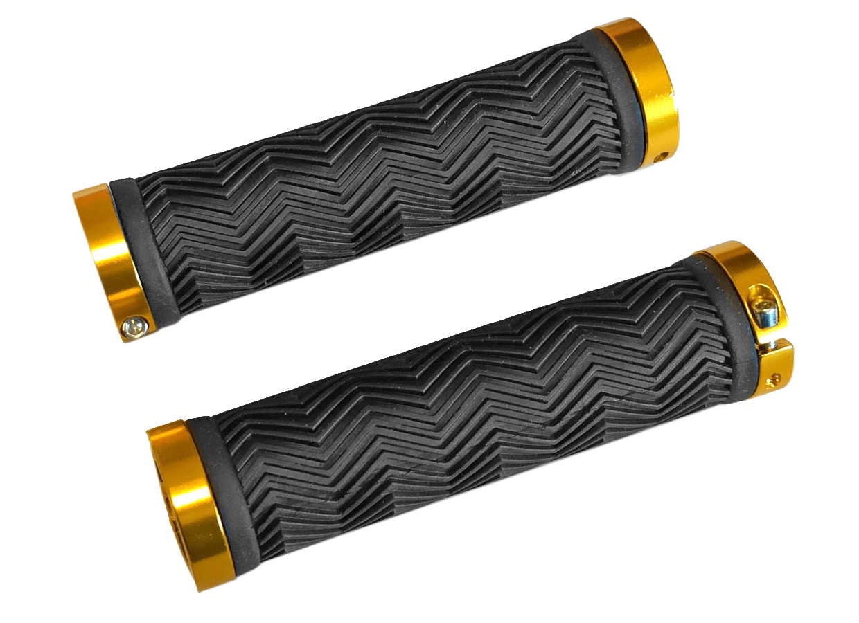 

Грипсы RockBros Sole-O Grip, черные с золотыми замками
