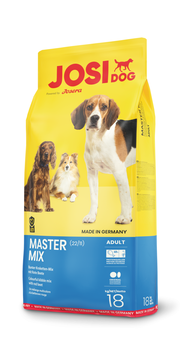 

Сухой корм Josera JosiDog Master Mix 22/11 для взрослых собак всех пород с нормальной активностью 18 кг