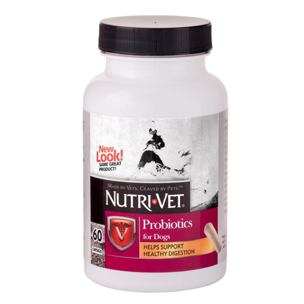 

Пробиотики Nutri-Vet Probiotics НУТРИ-ВЕТ для собак 60 капс.