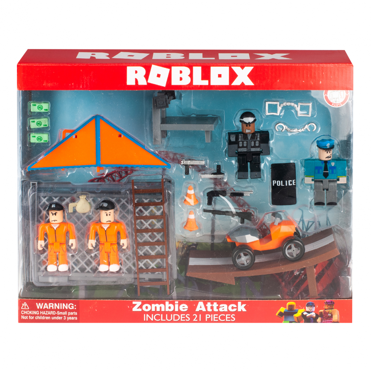 

Игровой набор Roblox "Тюрьма" 4 фигурки с аксессуарами