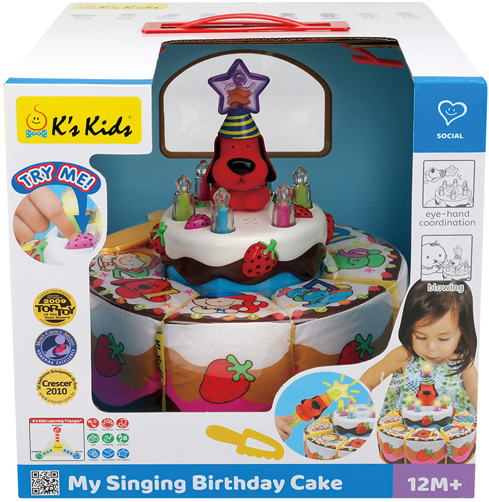 

Интерактивная игрушка Ks Kids Именинный торт (TOYSKA10543-GB)