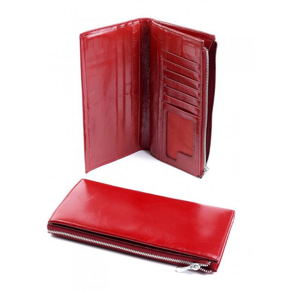 

Кошелек женский кожа Parse A188-9701-12 D.Red