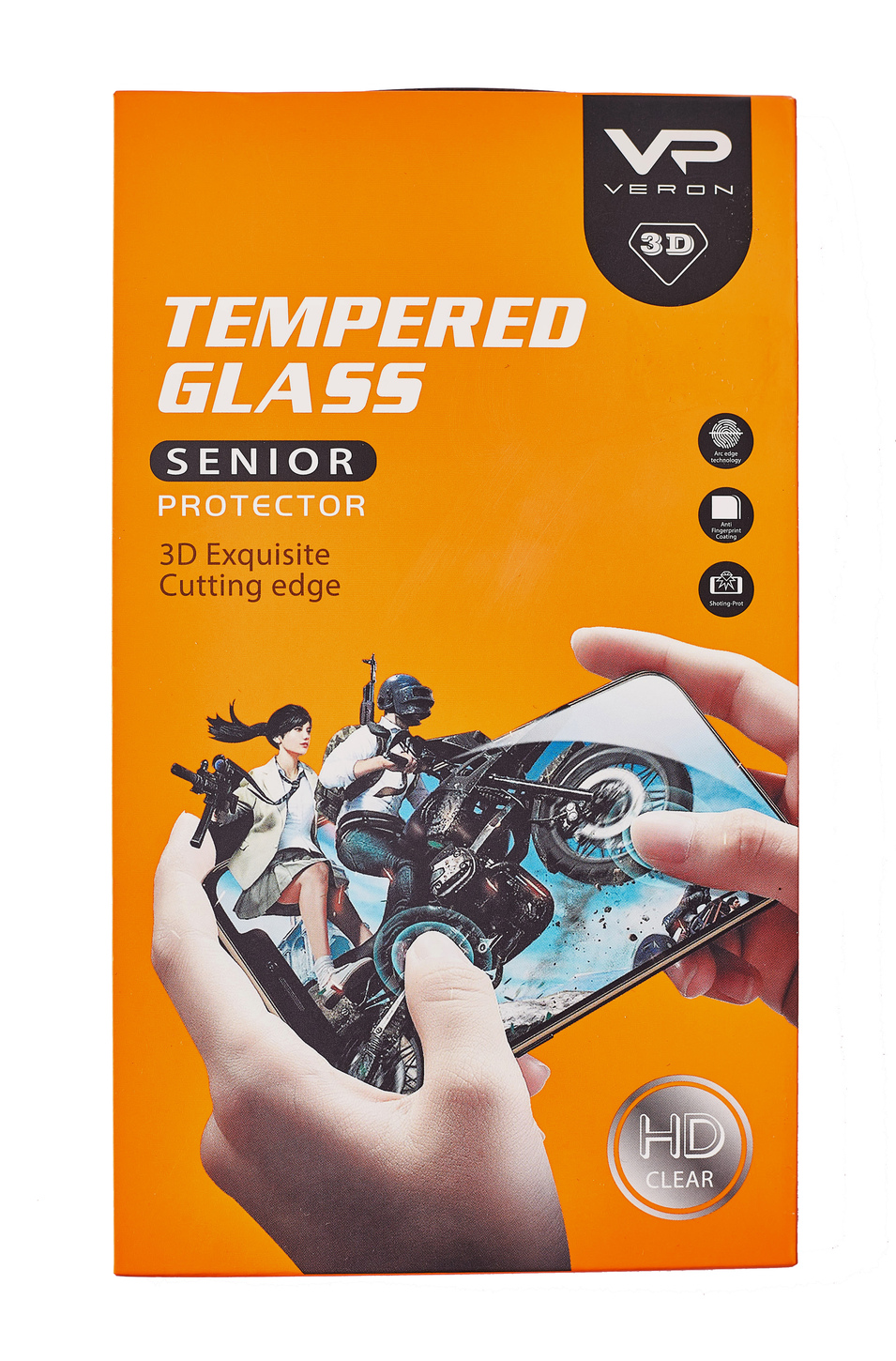 

Защитное стекло Veron Tempered Glass Senior Edition для iPhone ( айфон ) 11 Pro Max Black - Черное (Y491)