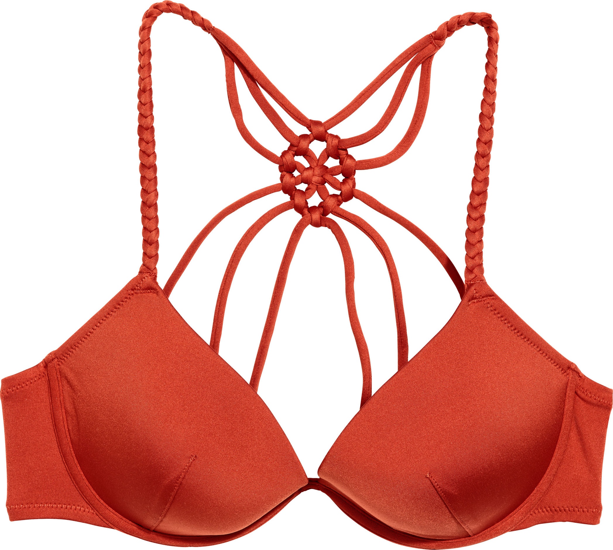 

Верхняя часть купальника H&M 3612694 80B Оранжевый