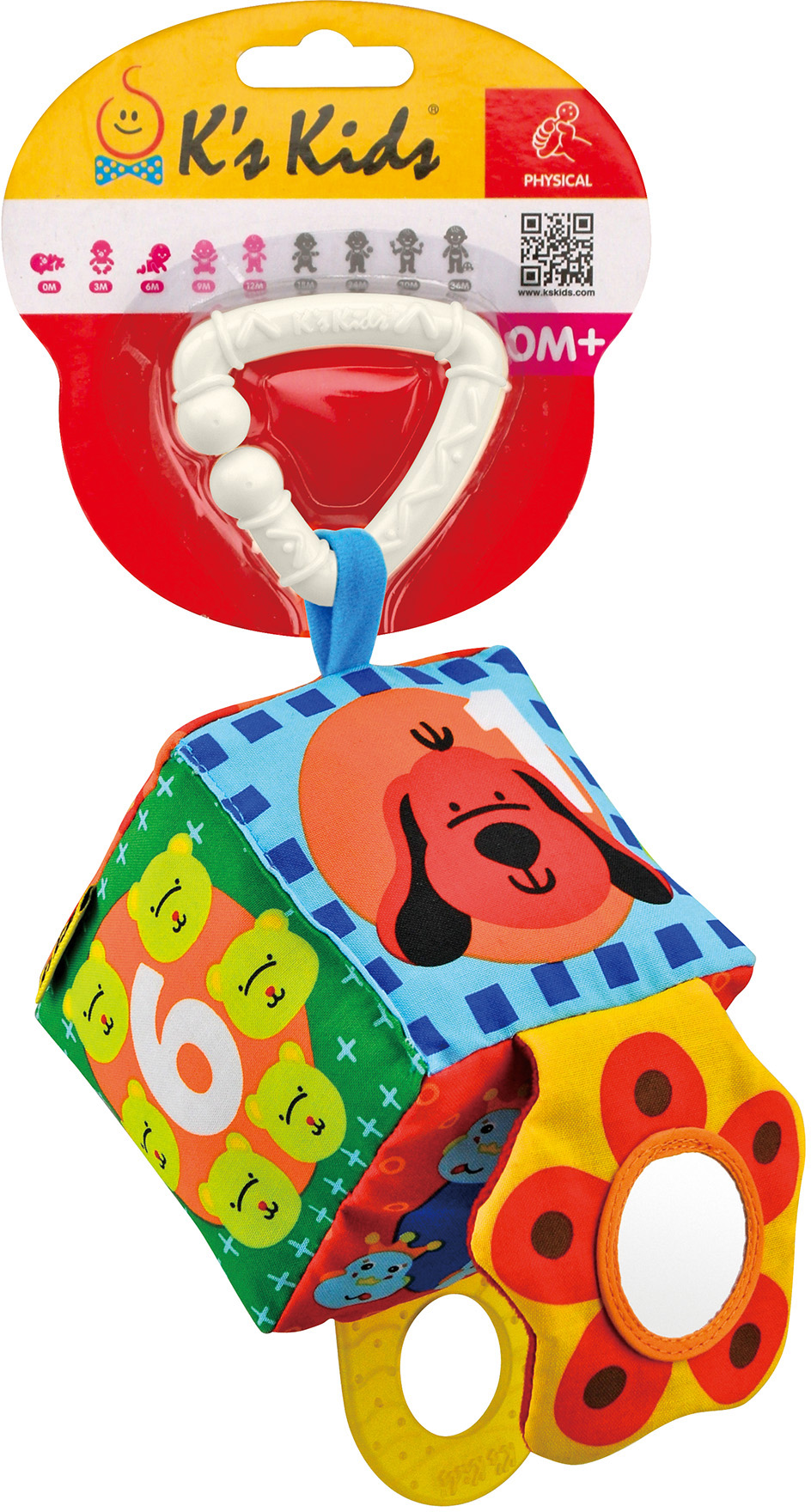 

Игрушка подвесная Ks Kids Мой первый куб (KA10636-HC)