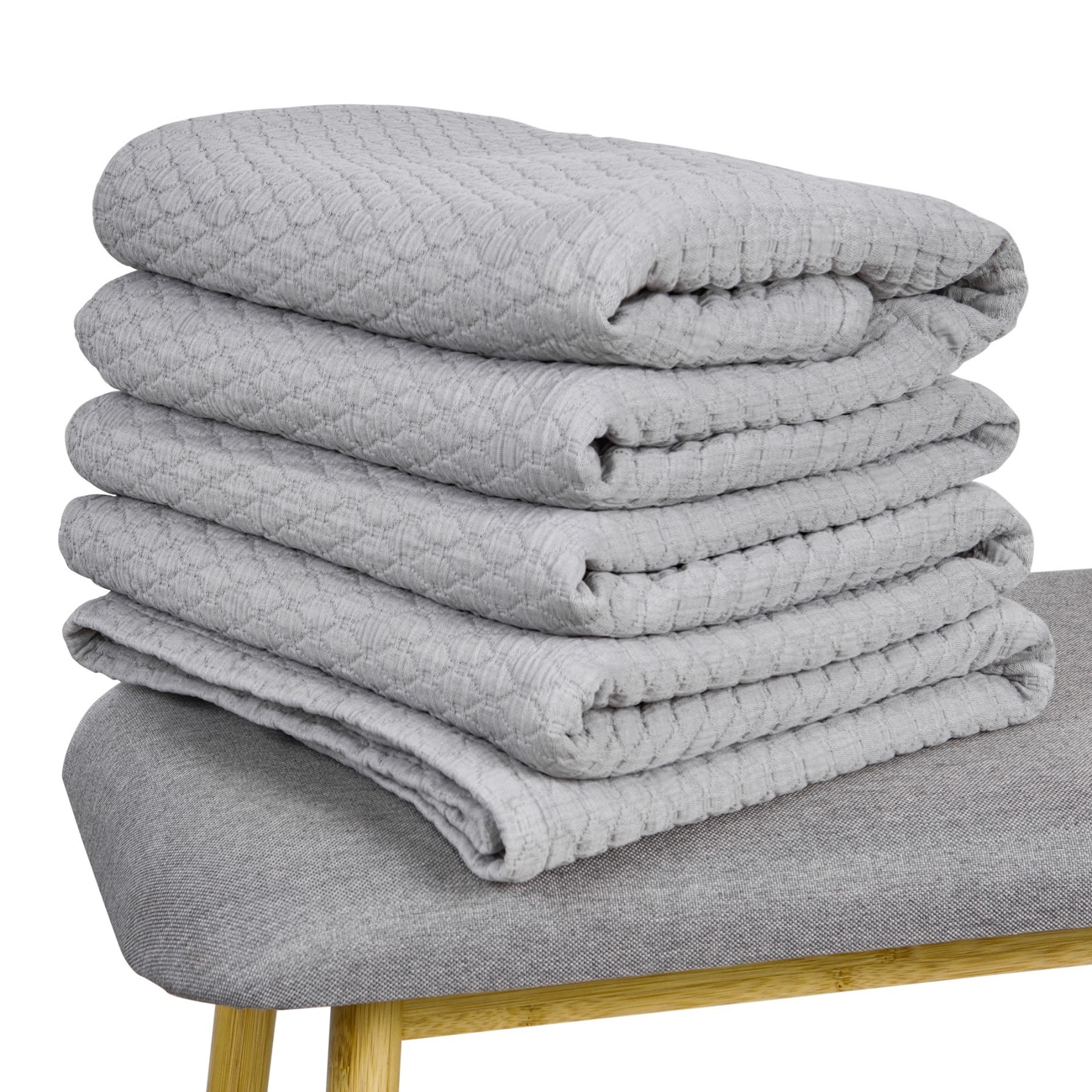 

Покривало BOVI Simply cotton Grey 240x260 см