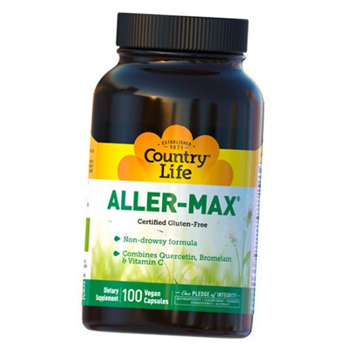

Витамины Country Life Aller-Max 100вегкапс (71124011)