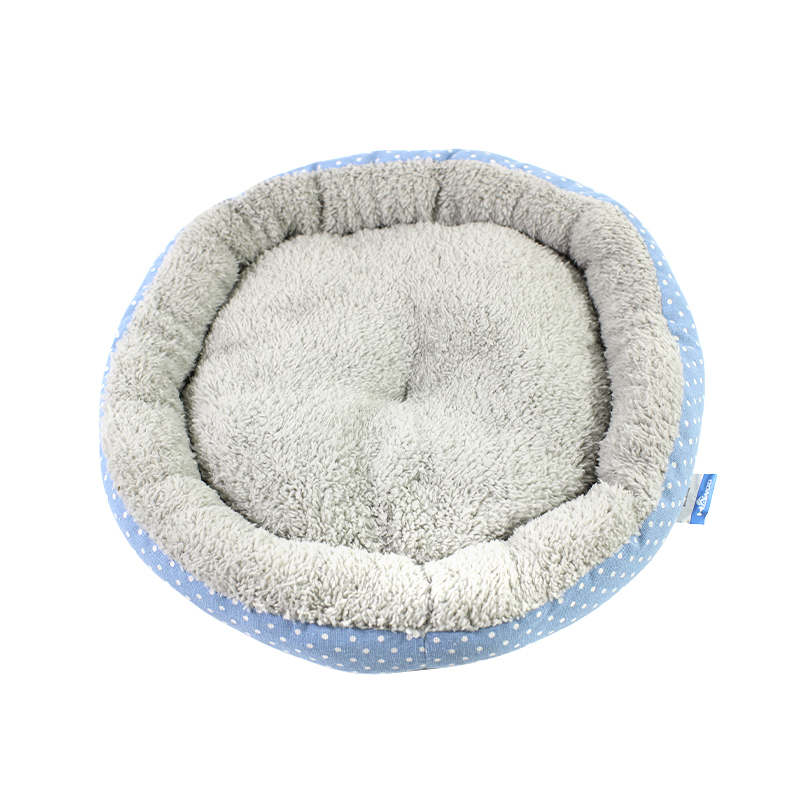 

Лежак для котов собак круглый Taotaopets 511101 Light Blue 45*10 см