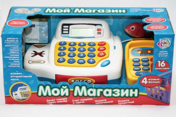

Игровой набор Joy Toy Кассовый аппарат Мой магазин 7020 (bc-by-292445)