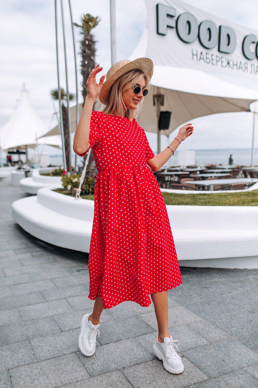 

Платье Bu.lavka "Тина" красный, Платье Bu.lavka "Тина" красный S