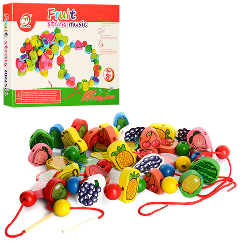 

Деревянная игрушка Шнуровка Bambi MD 1009