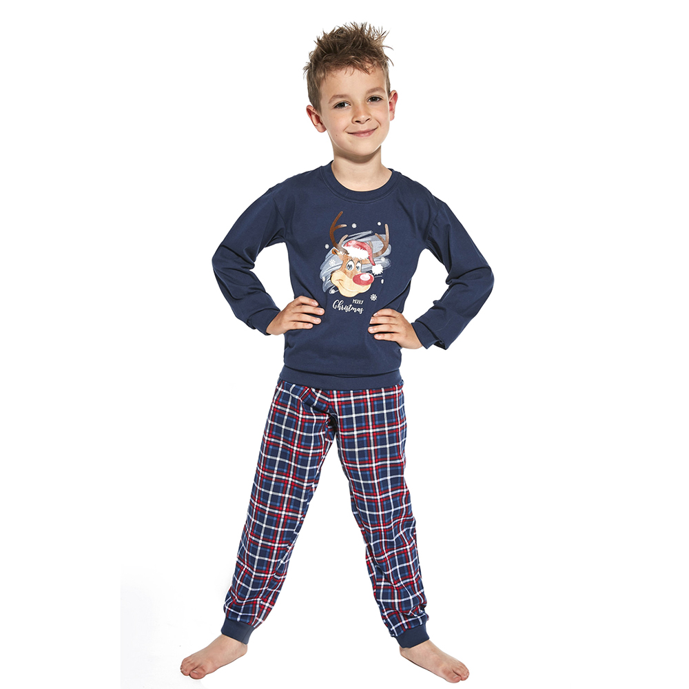 

Комплект домашний для мальчика CORNETTE 110-116 NAVY BLUE (593/113 Reindeer)