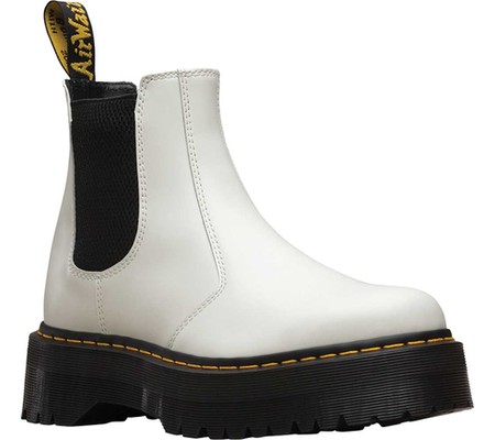 

Мужские ботинки Dr. Martens 2976 Quad Chelsea Boot White Smooth Polished Smooth Leather 46
