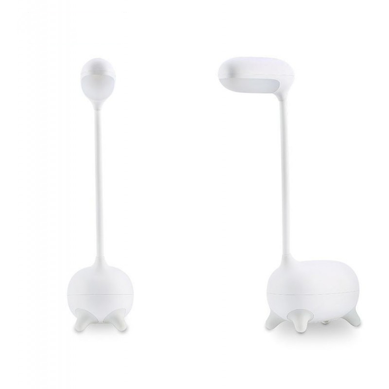 

Настольная светодиодная беспроводная детская LED лампа (ночник) Remax Deer LED Lamp RT-E315 White Жираф Оригинал