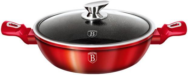 

Сотейник Berlinger Haus Burgundy Ø32см с двумя ручками мраморное покрытие (psg_BH-1264N)