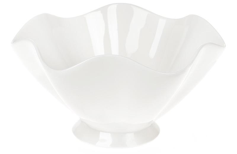 

Набор 5 фарфоровых салатников White City Волна 900мл Ø20см Белый фарфор (psg_BD-988-212)