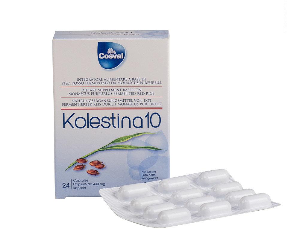 

Капсулы Колестина 10 Vivasan Kolestina 10 24 шт